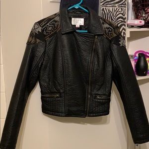 Leather jacket